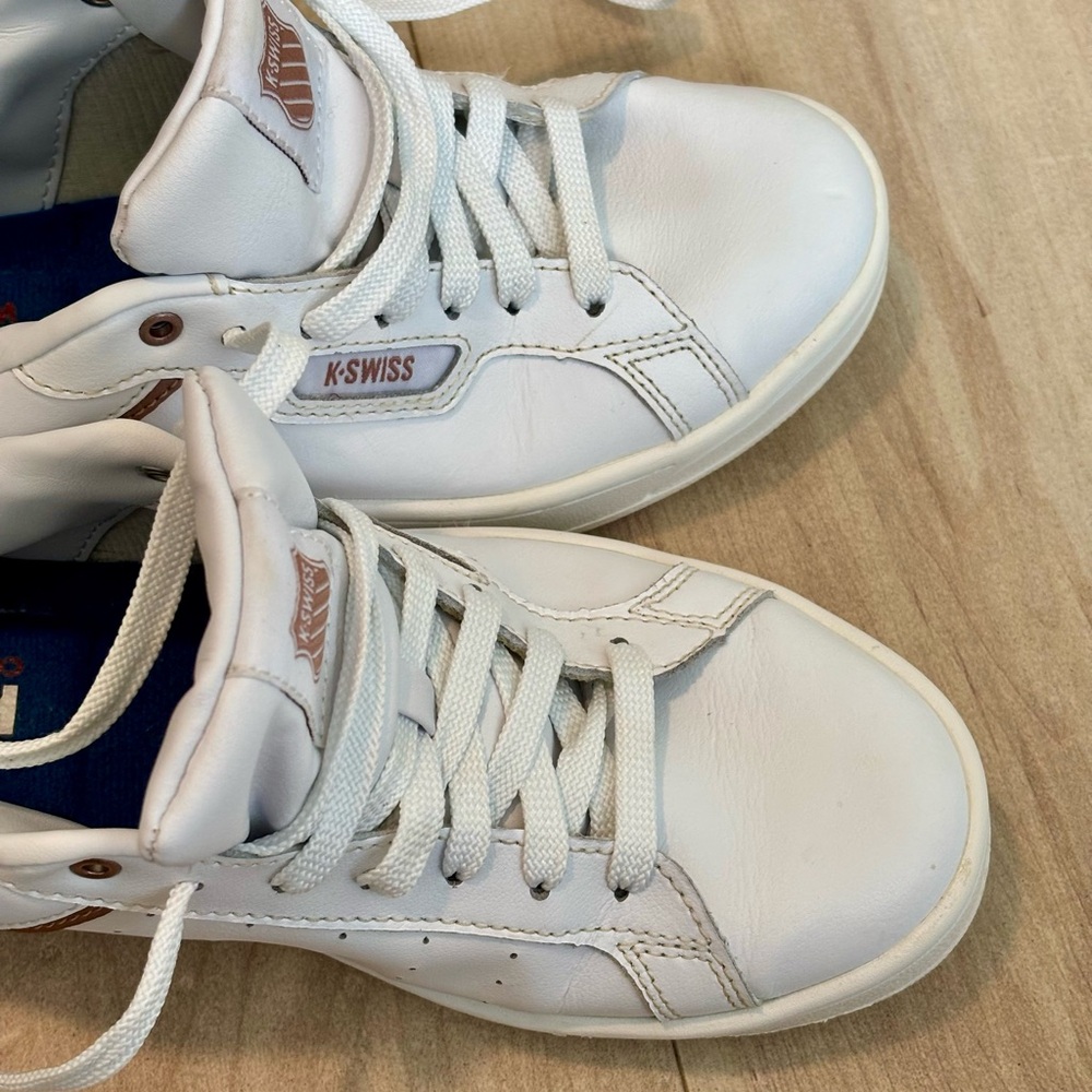 K-Swiss White Sneakers - Picture 7 of 9
